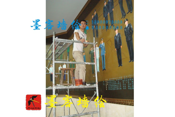 MK_QH023油畫書法