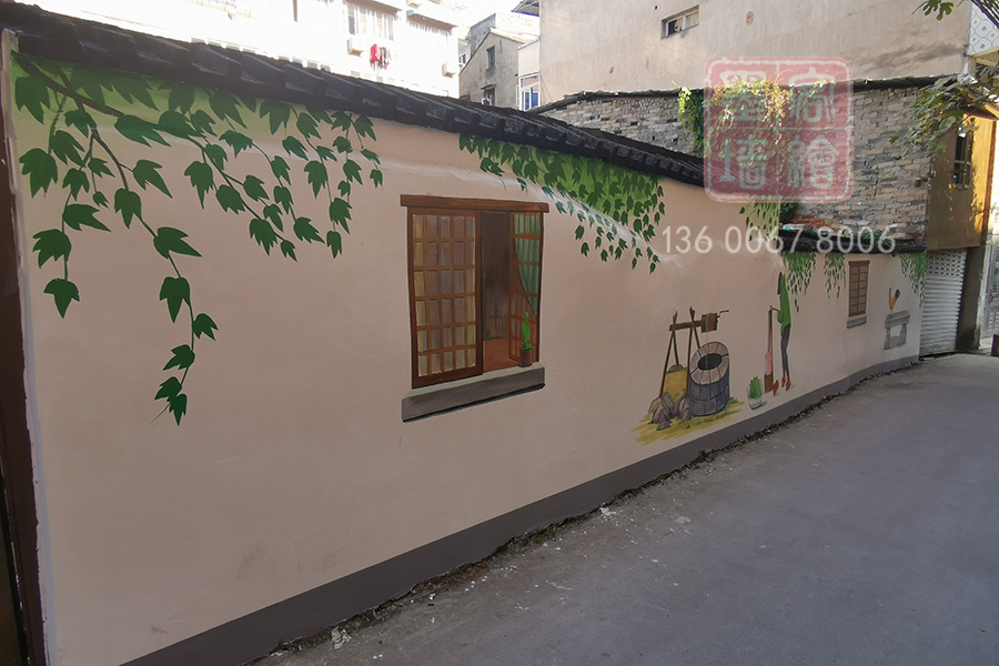 MK_QH189文化墻繪