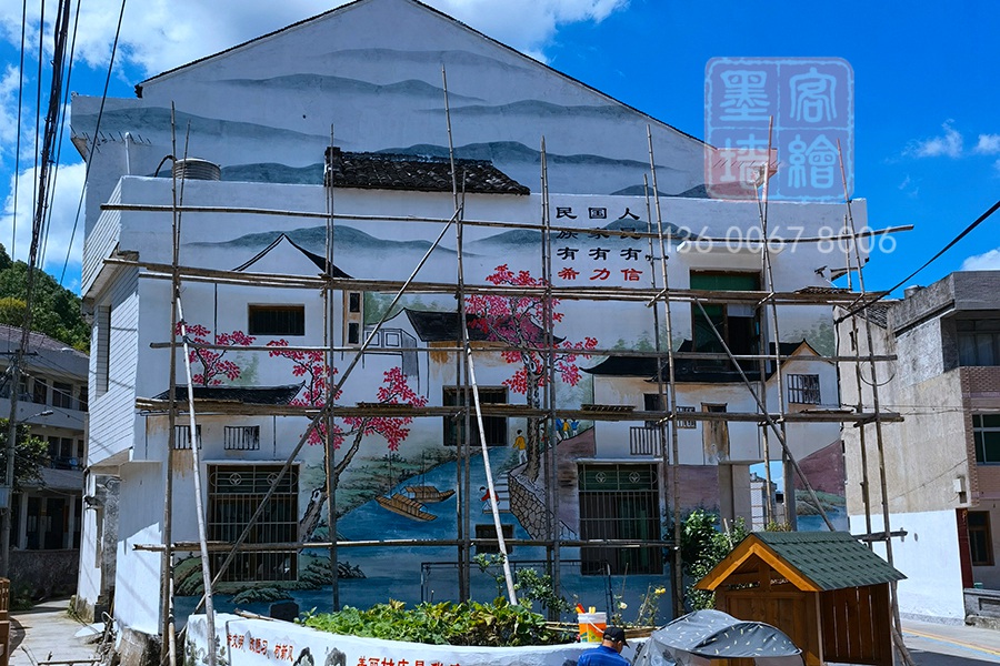 MK_QH147高墻墻繪